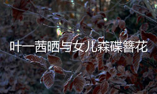 儿森 你茜晒不必花合花碟簪照追光自成叶一与女