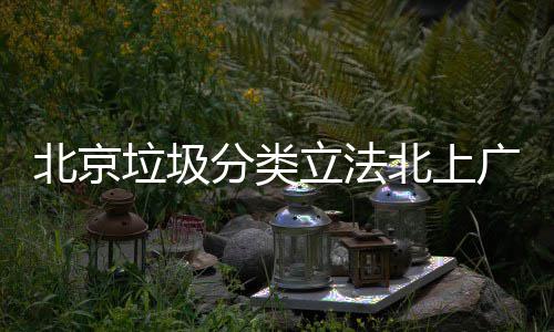 将进北京北上广深垃圾立法类入强制分分类