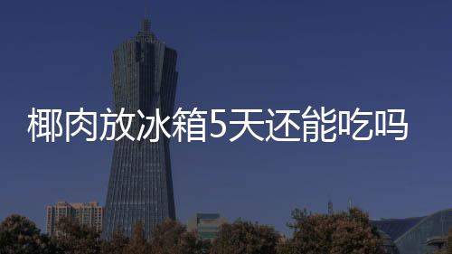 天还能吃箱5吗放冰椰肉
